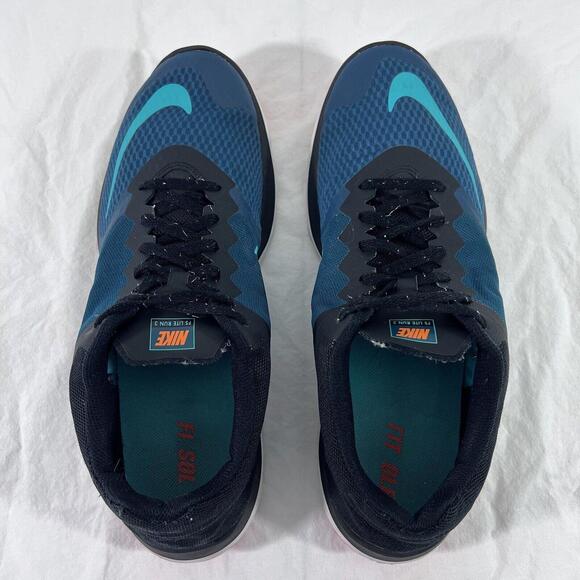 Nike Mens FS Lite Run 3 807144-301 Green Running Shoes Sneakers Size 13 - Picture 6 of 10